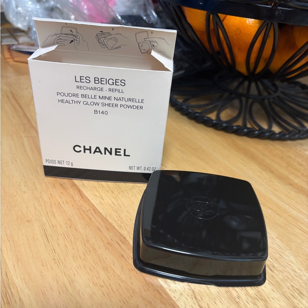 Chanel Les Beiges Healthy Glow Sheer Powder REFILL Full Size 0.42 oz, BNWB NEW